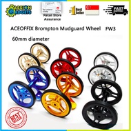 ACEOFFIX Double Mudguard Easywheel for Mud guard 60mm Fw3 Wheel Ezwheel Trolley Pikes 3Sixty Camp Royale