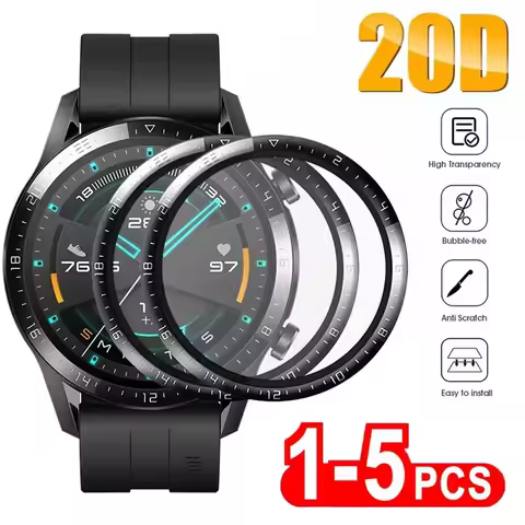 HD Clear Screen Protector for Huawei Watch GT2 Smart Watch Full Coverage Protective Film for Huawei 