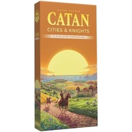 CATAN Cities & Knights 5-6 Player Board Game Extension (6th Edition) Add Players, Strategy Game Kids
