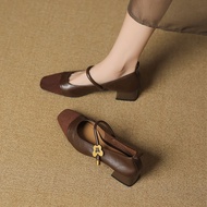 Sheepskin shoes, women's high heels, women's high heels