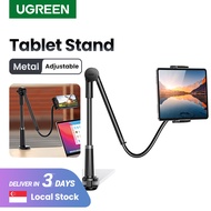 UGREEN Phone &amp; Tablet Stand 360 Rotating Flexible Long Arms Tablet Stand Holder For 4-12.9'' Desktop Bed Lazy Bracket Clamp for Samsung Xiaomi iPhone iPad Air Kindle E-Reader