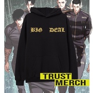 【New】【HOT】Hoodie New big deal Manhwa Lookism Kim Gimyung/ Hoodie Jacket New big deal100%cotton