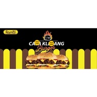 STIKER STALL BURGER / DESIGN BURGER RAMLY / 3 BURGER/ LOGO BERAPI / HANTAR NAMA BURGER KAMI EDIT