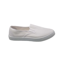 Sprinter Shoes Slip On Canvas White Male