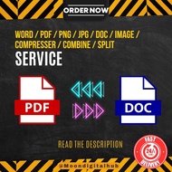 DOCUMENT CONVERTER PDF TO WORD/PNG/DOC/JPG [CHEAPEST]