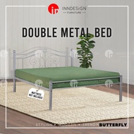 [LOCAL SELLER] BUTTERFLY Queen Size Metal Bed Frame (Deliver Within 3-5 Days)