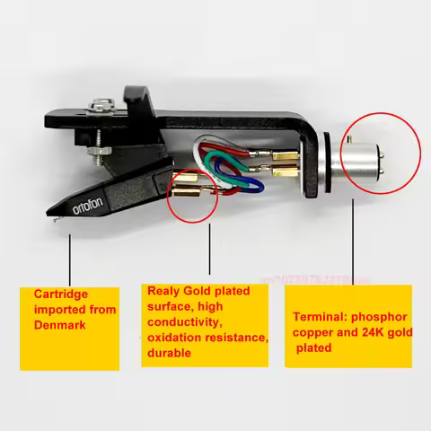 Ortofon OM 5E OM Series Cartridge and Stylus with headshell for technics