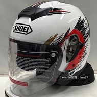 Shoei X14半盔招財貓安全帽全烤漆機車頭盔男女夏四季摩托通風透氣半罩輕量3/4罩四分之三帽電動踏板復古快插扣&amp;代購