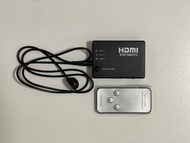 HDMI Switch with Remote - HDMI 分線器連遙控及接收器