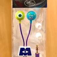 怪獸公司 earphone 毛毛 大眼仔 耳機 東京迪士尼 Tokyo Disney Monster