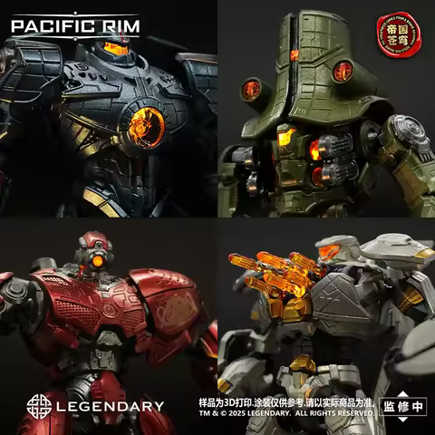 In stock Empire Sky Studio Pacific Rim Gipsy Danger Crimson Typhoon 5-inch 13cm Assembly Action Figu