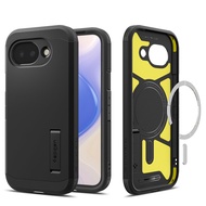 SPIGEN เคสสำหรับ Pixel 10a [Tough Armor MagFit] Military-Grade Shock Absorption Case for a Stronger 