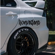 HONDAGANG cutting Sticker, HONDA cutting Sticker, cutting Sticker