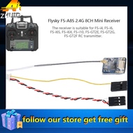 zhuida RC Receiver  FS-A8S 2.4G 8CH Mini w/PPM i-Bus SBUS Output for FS-i4 FS-i6 FS-i6S
