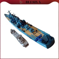 [Blesiya] Naval Ship Toy Set Model Toy Kit Ship Building Paper Toys for Kids Adults for