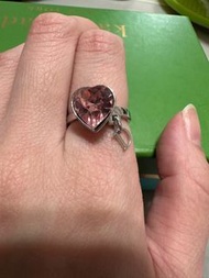 Dior 戒指 粉色水晶