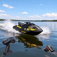 UDI R/C UDI023 Plus+ RC Racing Jet Boat Remote Controlled Watercraft Motorboat 25km/h with LED 7.4V 