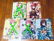 可散買 現貨 限定 五等分的花嫁 file set
