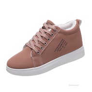 Woman Lace-Up Sneaker with Soft and Comfortable Cotton Shoes for Girlfriend Boyfriend Husband Wife R