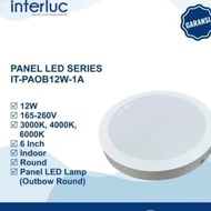Interluc 12 Watt Outbow 12Watt Led Downlight 12W Panel 12W