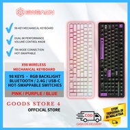 EWEADN X98 98-Key Mechanical Keyboard Tri-Mode (BT / 2.4G / USB-C) Dual 8K Hot-Swap Keyboard