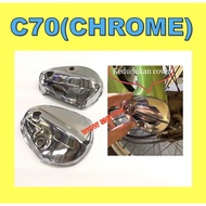 C70 FRONT FORK CAP CP C70 FRONT FORK ARM COVER CHROME C70 FORK ARM COVER CAP CHROME C70 CHROME CP KR