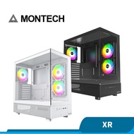 MONTECH 君主 XR 全景玻璃透側機殼 白 黑 都有