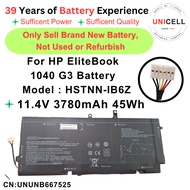 HSTNN-IB6Z 11.4V 3780mAh 45Wh for HP EliteBook 1040 G3 battery HP BG06XL HSTNN-IB6Z HSTNN-Q99C 80417