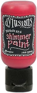 Dylusions Shimmer Paint 1oz-Postbox Red -DYU-74458