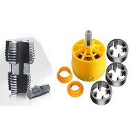 CMIEWN5 Double Heads PPR Water Pipe Inner Hole Drill Plumbing Threading Water Pipe Threading Device 