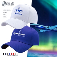 BOEING BOEING Company 737 Airplane Pattern Baseball Cap Airlines Made Airplane Commemorative Cap