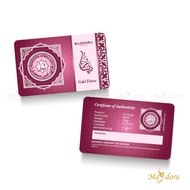 Masdora Signature 1/4 Dinar Emas 999.9 (1.06g)