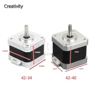 Bahagian Pencetak 3D Creativity 42-34 42-40 Motor Stepper X Axis Z Axis Untuk Ender 3/Ender-3 Pro/En