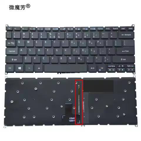 NEW English keyboard FOR Acer Aspire R14 R5-471 R5-471T R5-471T-534X R5-431 SWIFT 5 US laptop keyboa