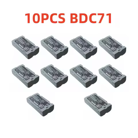 10PCS BDC71 Rechargeable Battery for Topcon SET/ NET 210/510/610 DL-502/503 GM52 Total Station 7.2V 