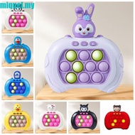 MIQUEL Super Bubble Pop Light Game, Kuromi Doraemon Push Game Pop Electronic, Push Game Hippo Pop Li
