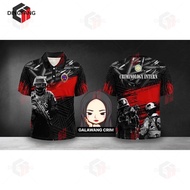 【FREE name】2025 Criminology Polo Shirt with Surname Full Sublimation