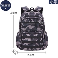 Balo Oxford Camouflage Dung Tích Lớn Balo Trẻ Em Trẻ Trung Đồ Đi Trại Mùa Hè Balo Đeo Vai Cặp Xếp Ly