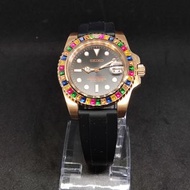 Seiko automatic movement 精工自動機械芯40mm GMT submariner datejust seiko mod style 改款custom 錶1隻