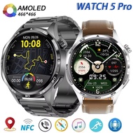 2024 New Watch GT5 Pro Smart Watch 1.53Inch HD AMOLED Screen NFC GPS Tracker Bluetooth Call Health M