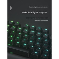 keycaps custom keycaps Muru Transparent Keycap Adapt to Tarantula F87 Character Symbol RK R87 White 