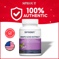SPROUT Grapeseed Extract 400mg 60 capsules Grape Seed Oil