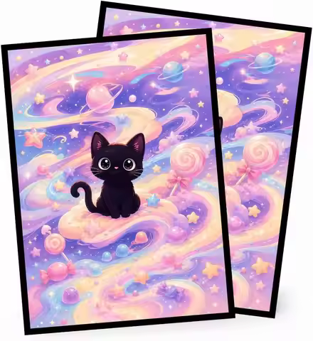 MTG Card Sleeves Matte -100 PCS Trading Card Game, Size 2.6 x 3.6 in, Suitable for All TCG Card Game