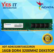 ADATA 16GB DDR4 PC4-25600 3200MHz UDIMM Desktop PC Memory Ram