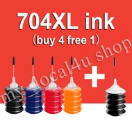 HP 704 ink HP704 ink HP704XL Refill ink compatible for HP 2010 2060 D2060 D2010 K110A K010A