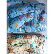 Set matras kasur lipat bayi Baby Bess warna pink ungu biru orange motif polkadot harga murah perleng