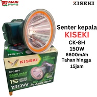 Kiseki CK-8H 150W LED Lithium Flashlight Waterproof Headlamp Lasts Up to 15 Hours