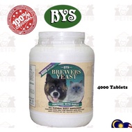 BYS Brewers Yeast for Cat Supplement Dog Supplement Pet Health 4000's