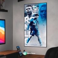 Framed Ronaldo Wall Painting Decorating Coffee Shops, Net Shops, Super Luxurious Gaming Corners
