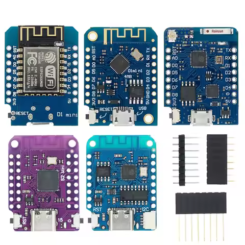 Micro USB/Type-C USB WeMos D1 Mini PRO V3.0.0 V4.0.0 ESP32 S2 MINI WIFI Development Board NodeMCU Lu